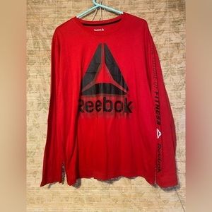 Size Large Men’s‎ Reebok dri-fit long sleeve shirt